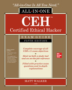 CEH Certified Ethical Hacker All-in-One Exam Guide Fifth Edition 997812642699529