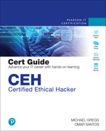CEH Certified Ethical Hacker Cert Guide 4th Edition 997801374899309
