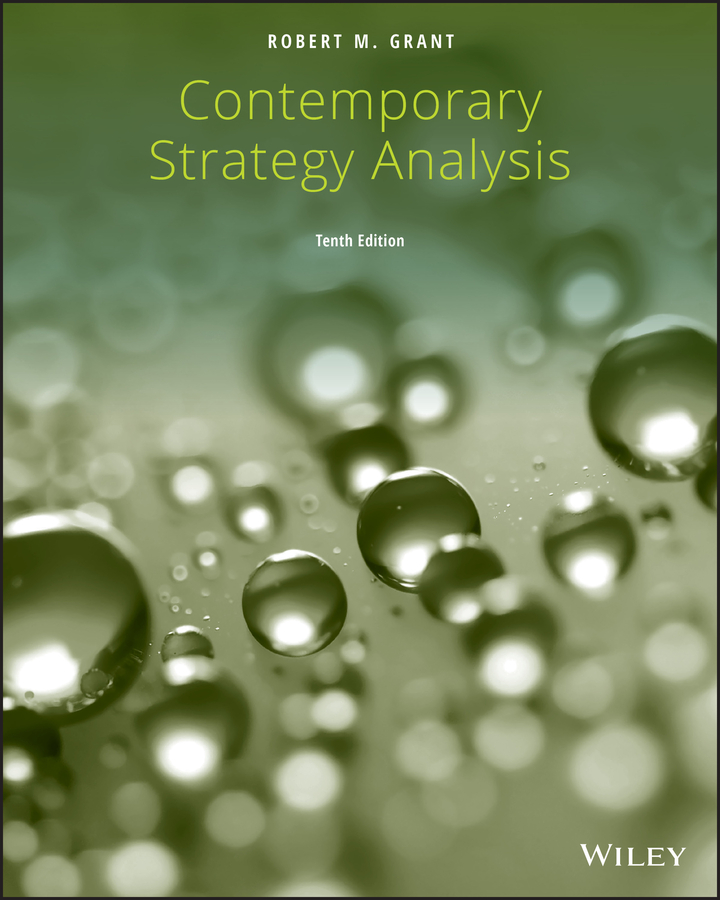 Contemporary Strategy Analysis 10th Edition 997811194957279
