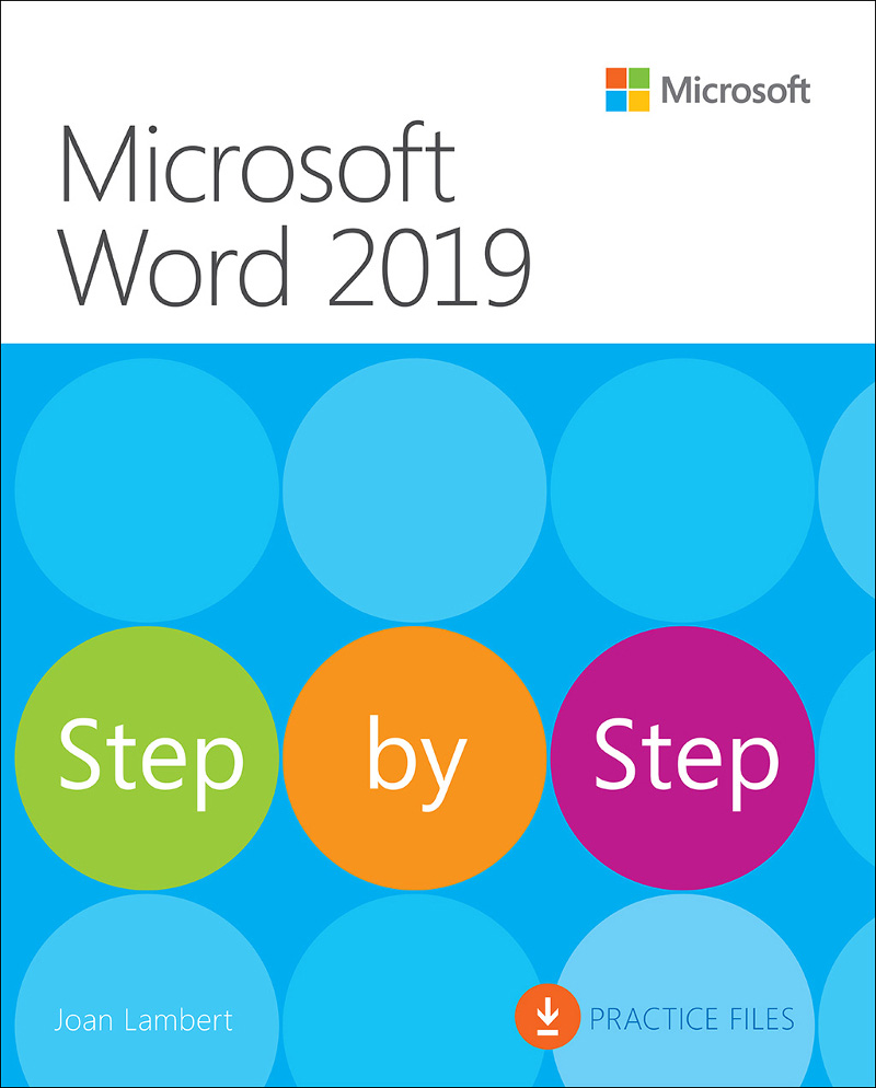 Microsoft Word 2019 Step by Step First Edition 997815093062449