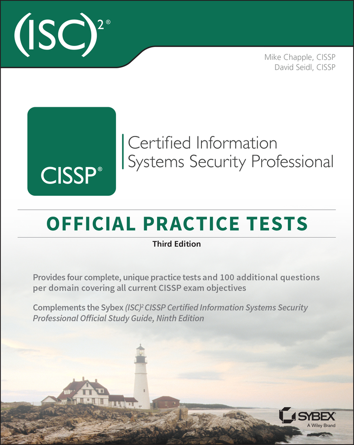 9ISC92 CISSP Certified Information Systems Security Professional Official Practice Tests 3rd Edition 997811197876319