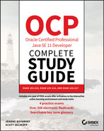 OCP Oracle Certified Professional Java SE 11 Developer Complete Study Guide 997811196191309