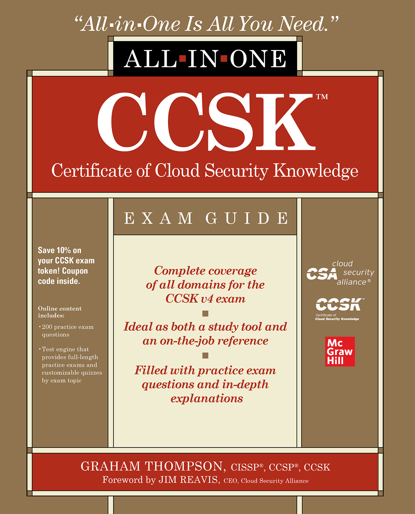 CCSK Certificate of Cloud Security Knowledge All-in-One Exam Guide 997812604600949