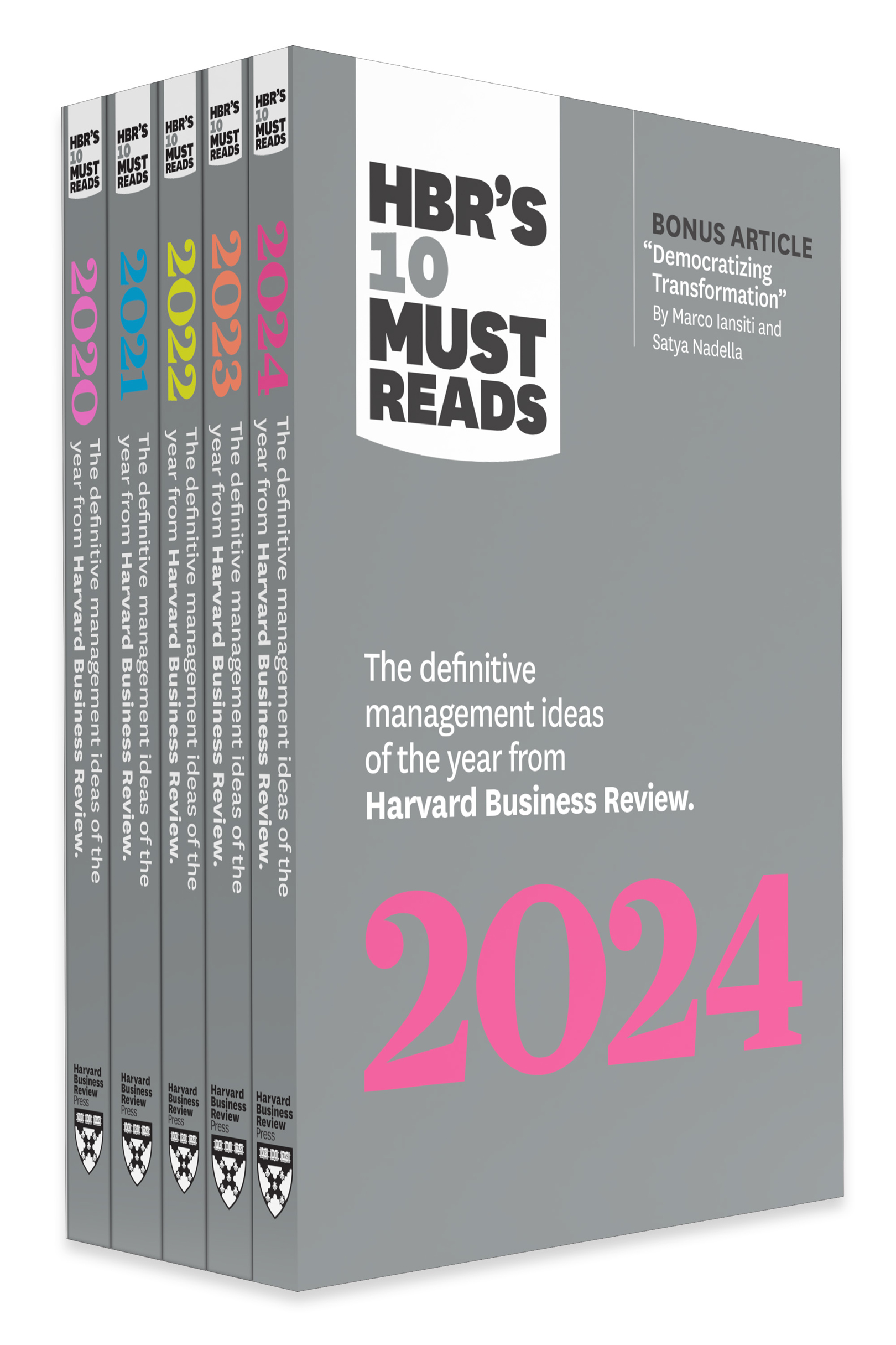 5 Years of Must Reads from HBR: 2024 Edition (5 Books) (for dasgfsdg dgafdasg)